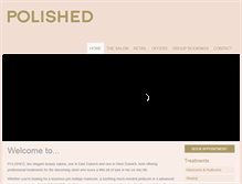 Tablet Screenshot of polisheddulwich.com